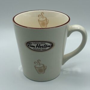 2007 Tim Hortons Limited Edition # 007Ceramic Mug "Always Fresh" embossed